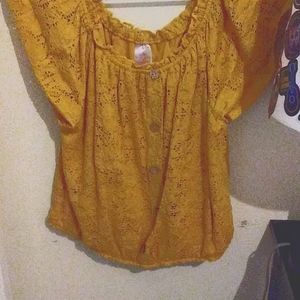 Off the shoulder top